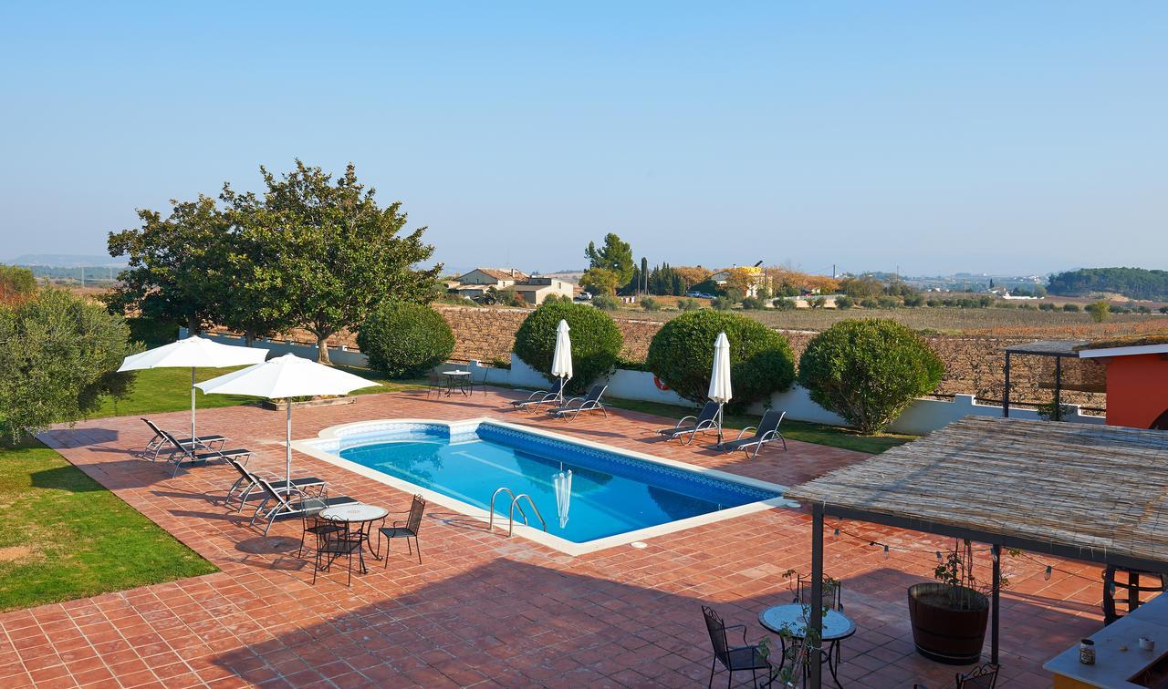 Hotel Rural Cal Ruget Vilobi Del Penedes エクステリア 写真