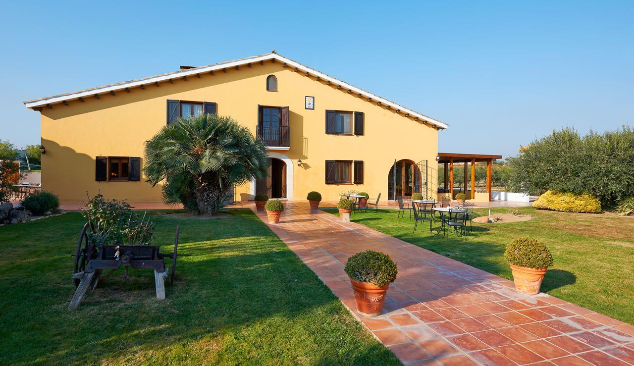 Hotel Rural Cal Ruget Vilobi Del Penedes エクステリア 写真