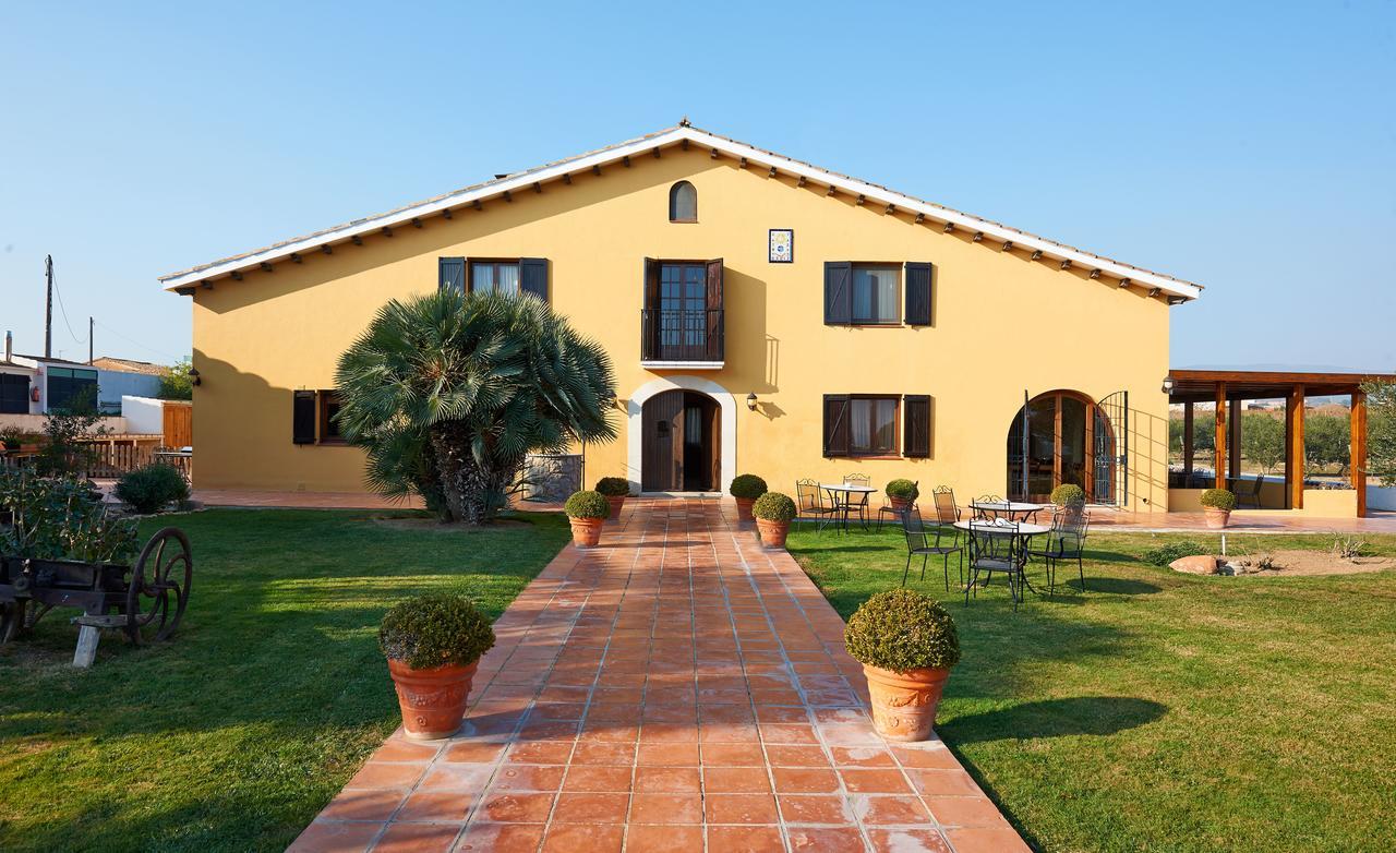 Hotel Rural Cal Ruget Vilobi Del Penedes エクステリア 写真