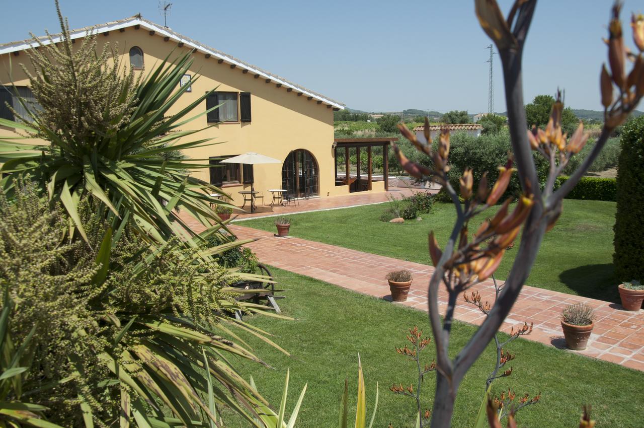 Hotel Rural Cal Ruget Vilobi Del Penedes エクステリア 写真