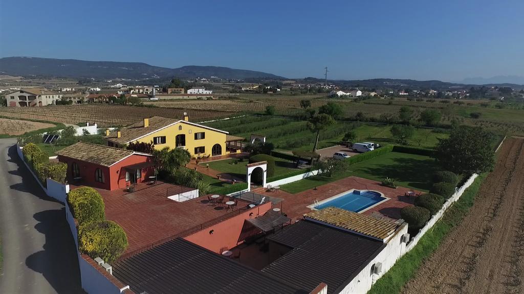 Hotel Rural Cal Ruget Vilobi Del Penedes エクステリア 写真
